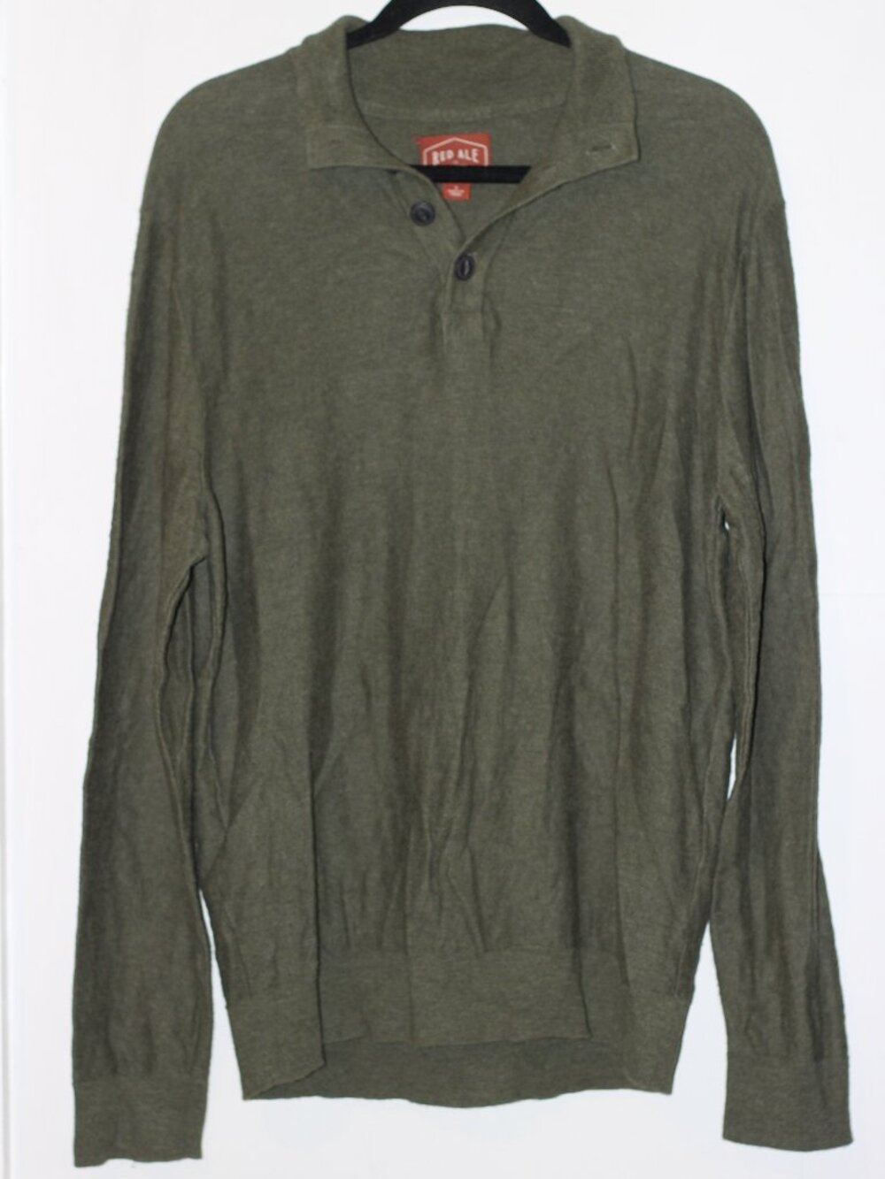 Red Ale cotton sweater